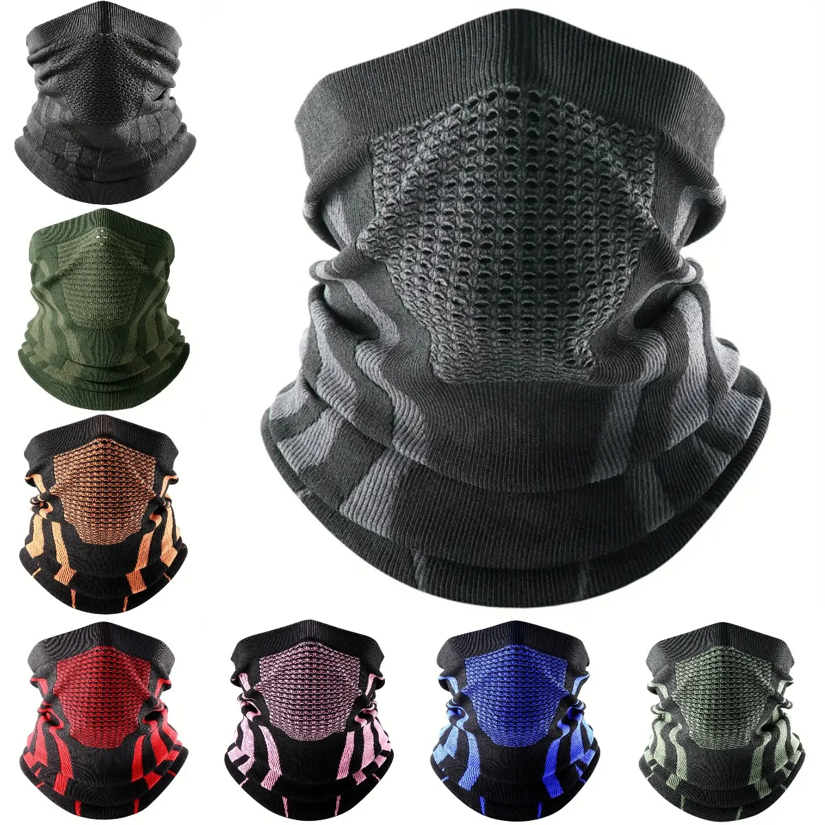 Balaclava Face Mask - Colors Winter Breathable Comfortable Thermal Knitted