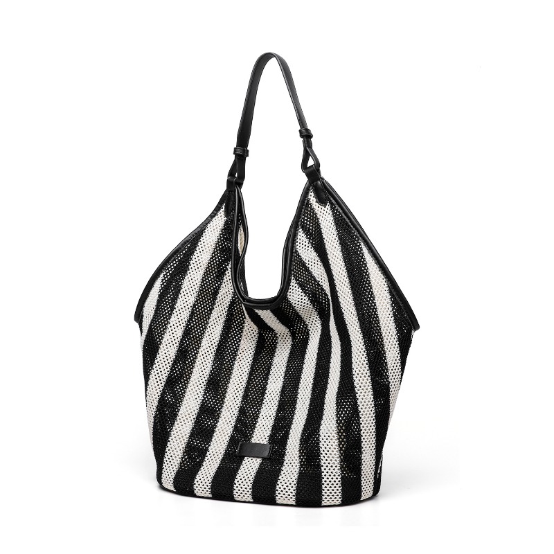 Striped Woven Large Capacity T - огляд і ціна Tote Bag Canvas Print