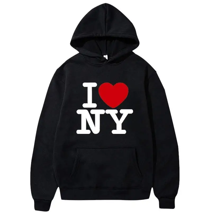 I Love New York Pritned Hoodie - огляд і ціна Street Fashion Of New York