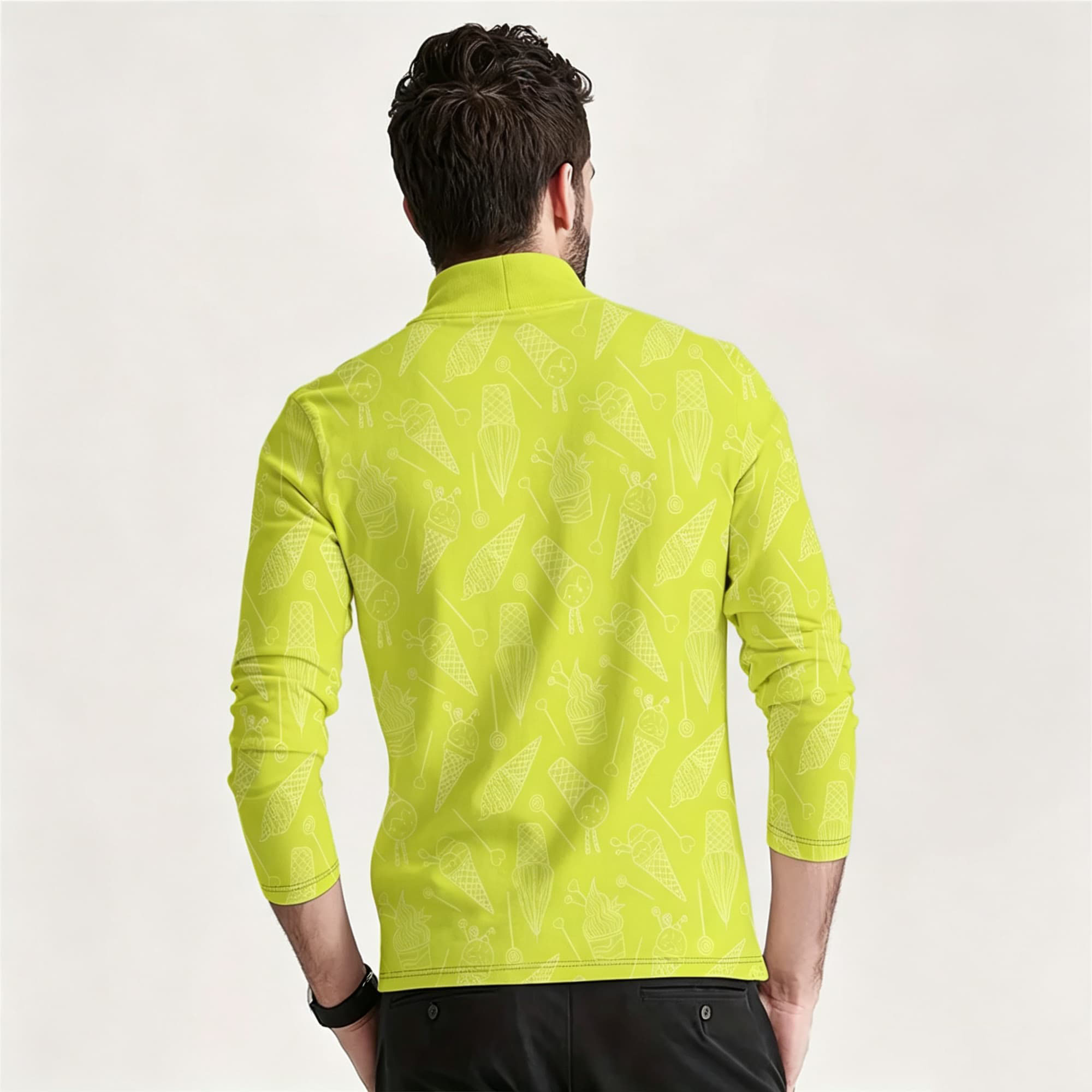 Novelty Dessert Graphic Men Mo - огляд і ціна Fashion Streetwear
