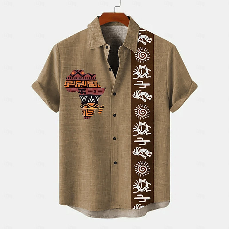 Linen Men's Shirt Short Sleeve - огляд і ціна Parade Fashion Street