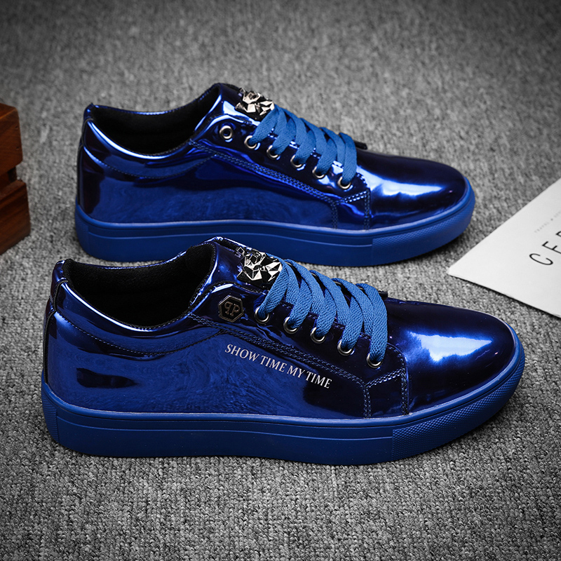 Luxury Men Casual Sneakers Blu - огляд і ціна Street Fashion Walk