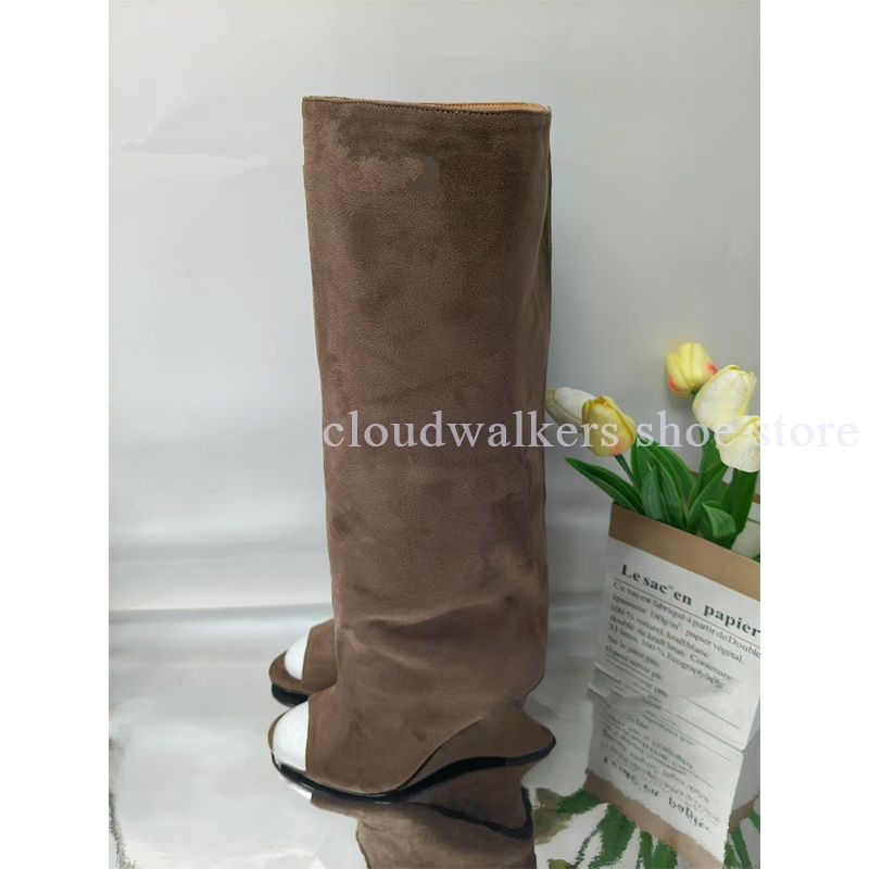 New Peep Toe Suede Strange Hee - огляд і ціна Street Fashion Walk