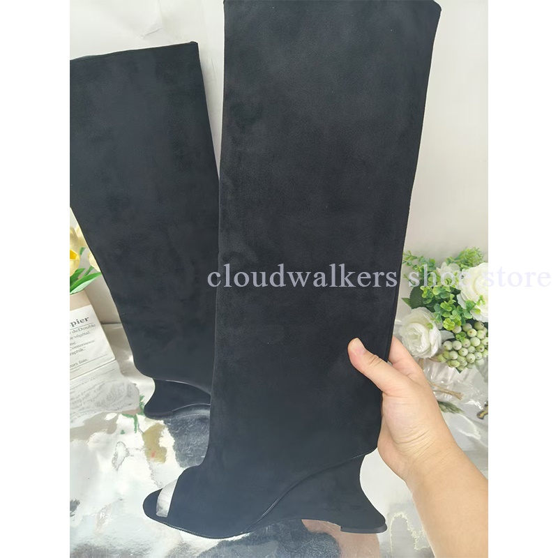 New Peep Toe Suede Strange Hee - огляд і ціна Street Fashion Walk