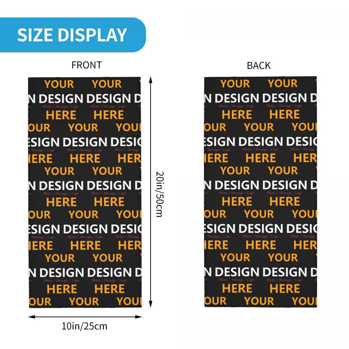 Custom Your Design Here Bandan - огляд і ціна Balaclava Face Mask