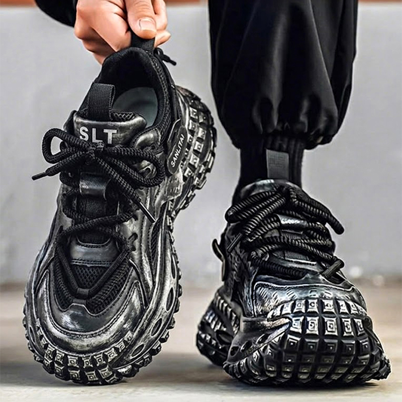 Big Size Men Mesh Chunky Dad S - огляд і ціна Street Fashion Walk