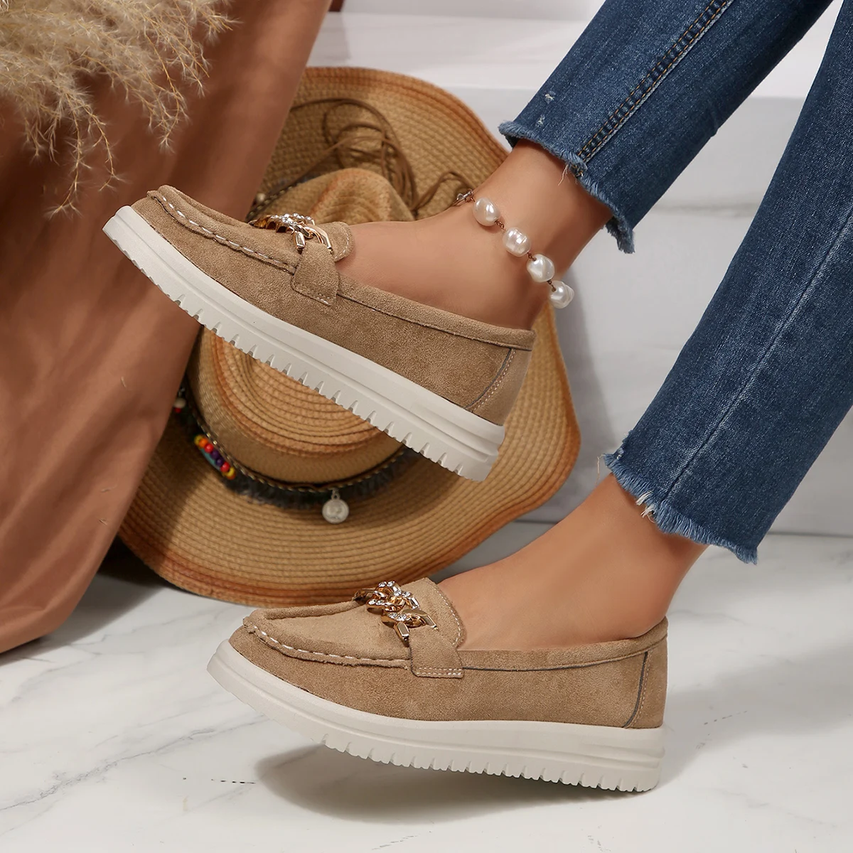 Women Flats Loafers 2025 New R - огляд і ціна Street Fashion Rome 2025