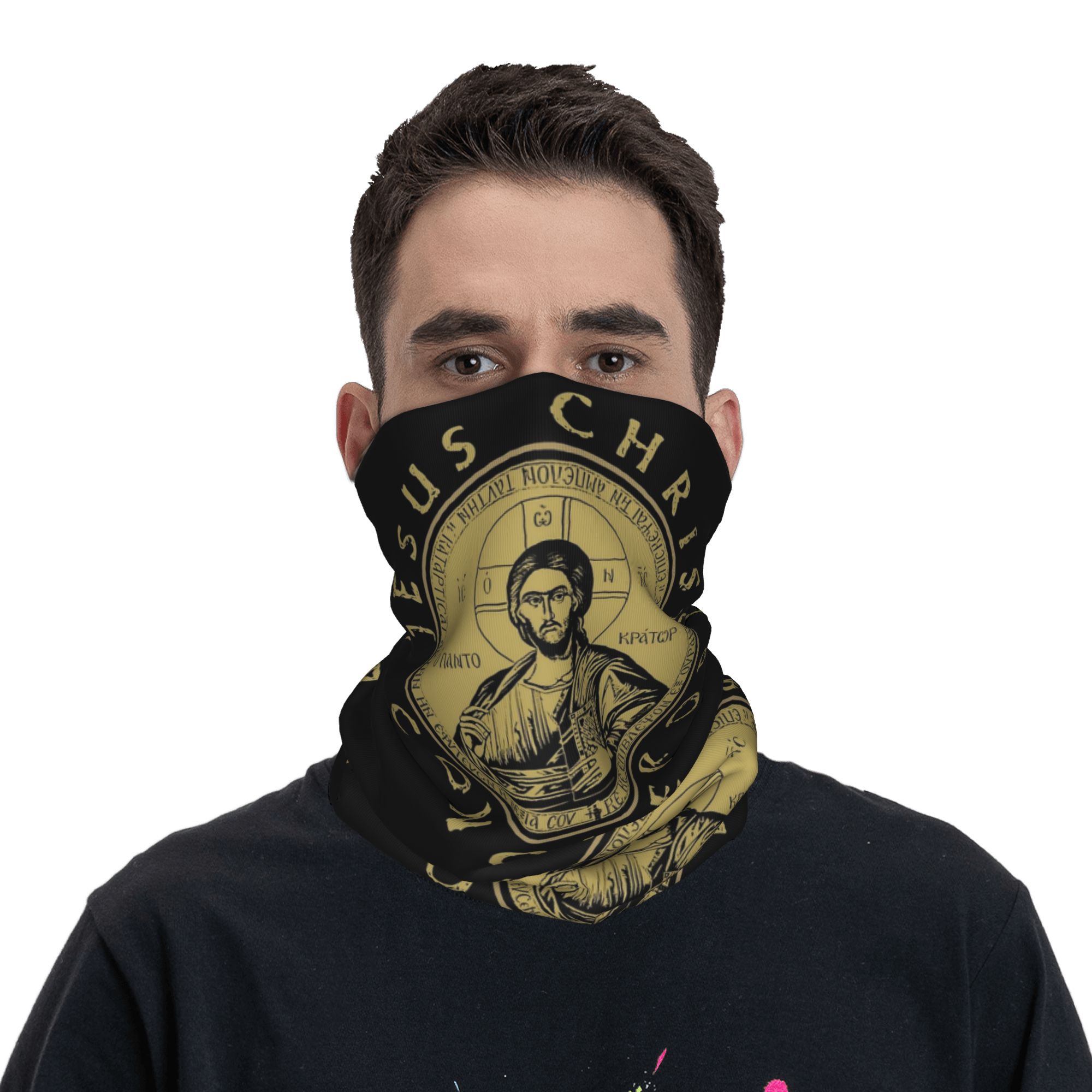 Jesus Christ Orthodox Bandana  - огляд і ціна Balaclava Face Mask