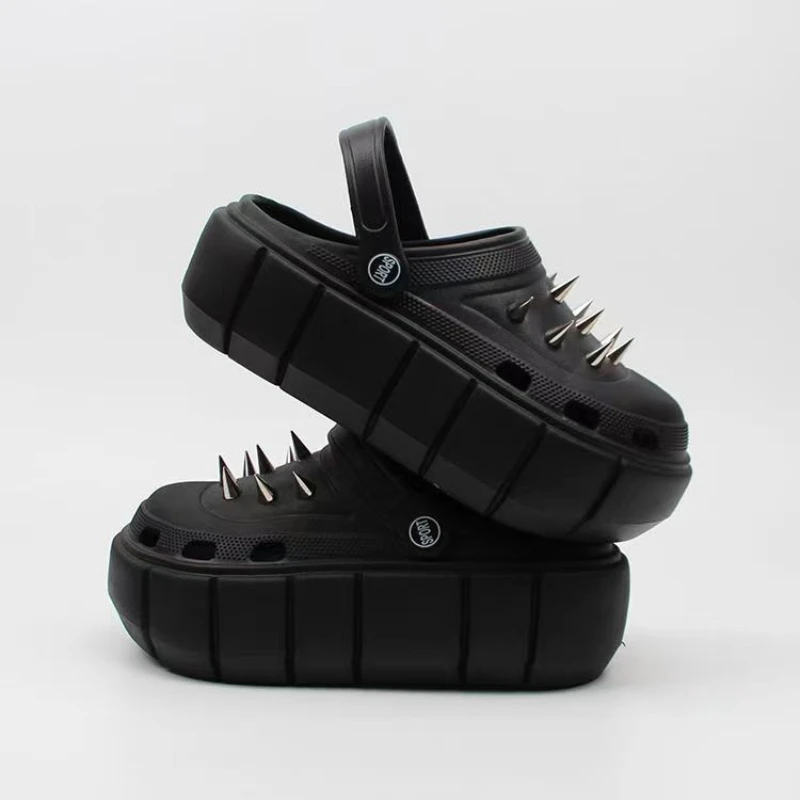 Y2K style Rivet Hole Shoes Wom - огляд і ціна Street Fashion Trends