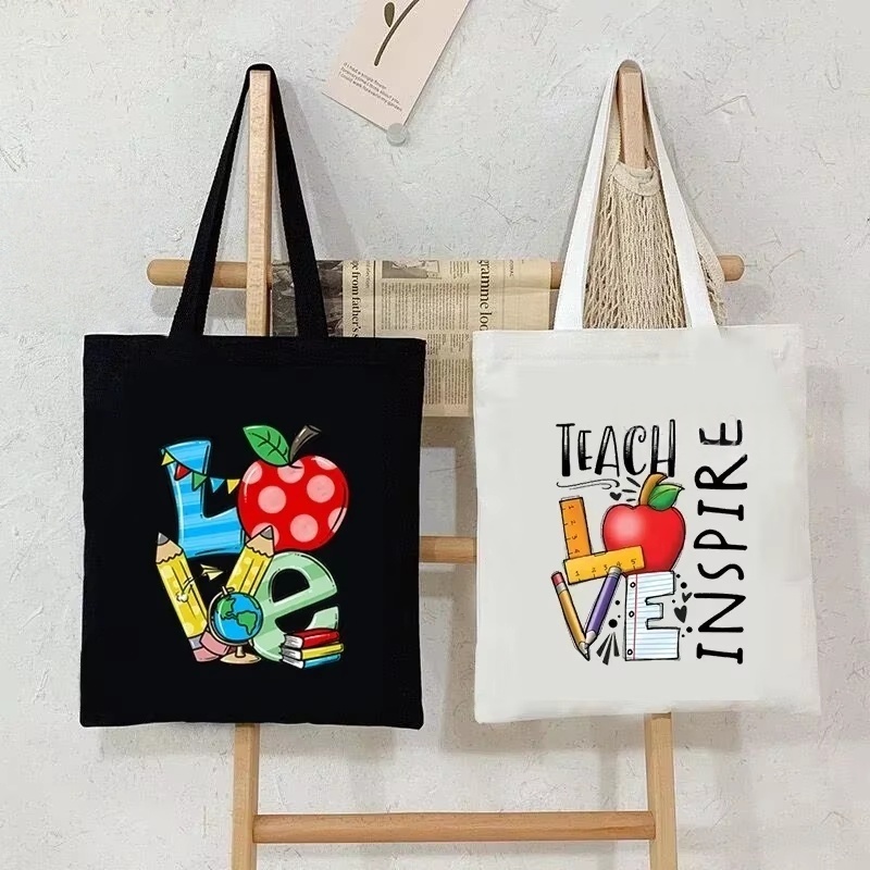 Women Canvas Shoulder Bag Teac - огляд і ціна Tote Bag Canvas Print