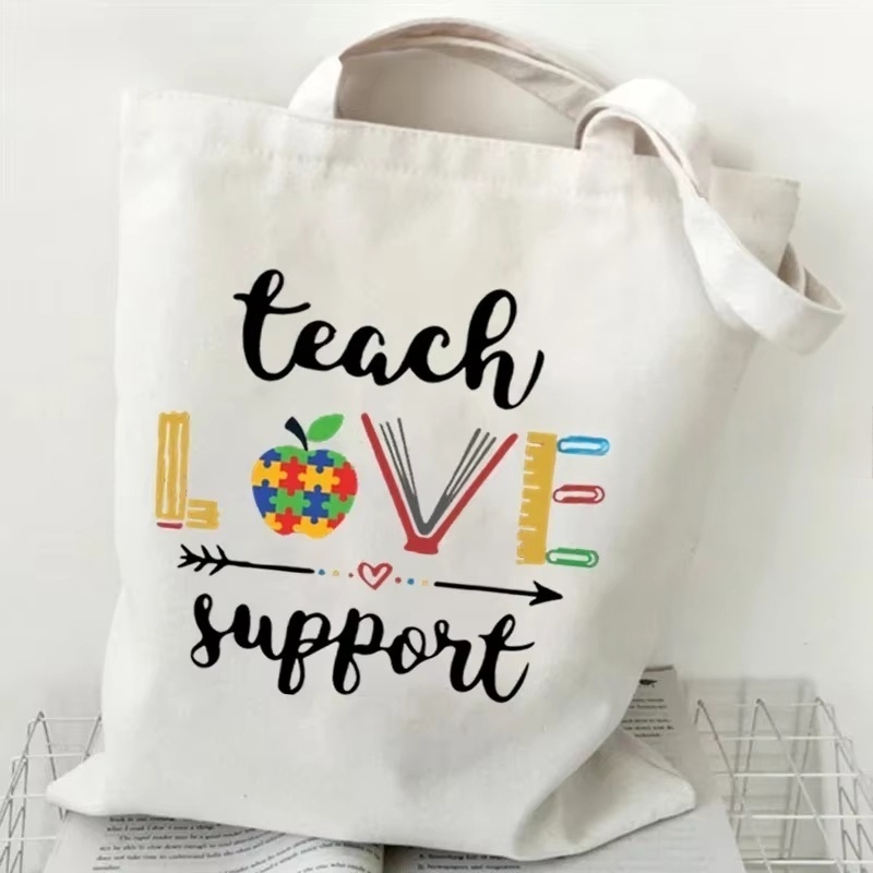 Women Canvas Shoulder Bag Teac - огляд і ціна Tote Bag Canvas Print