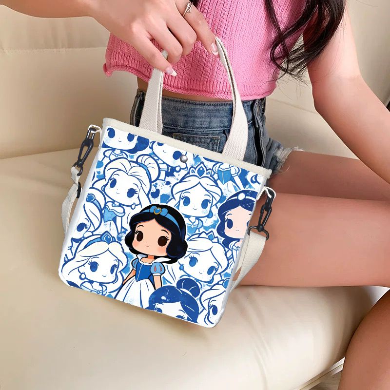 Cartoon snow white Characters  - огляд і ціна Tote Bag Canvas Print