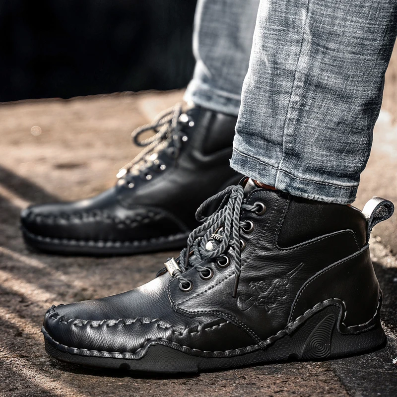 Size 48 Mens Shoes Handmade Ge - огляд і ціна Street Fashion Walk