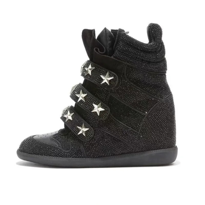 Women’s Rhinestone Ankle Boots - огляд і ціна Street Fashion Walk