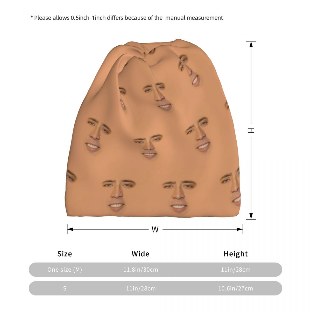 Nicolas Cage Full Face Bandana - огляд і ціна Balaclava Face Mask