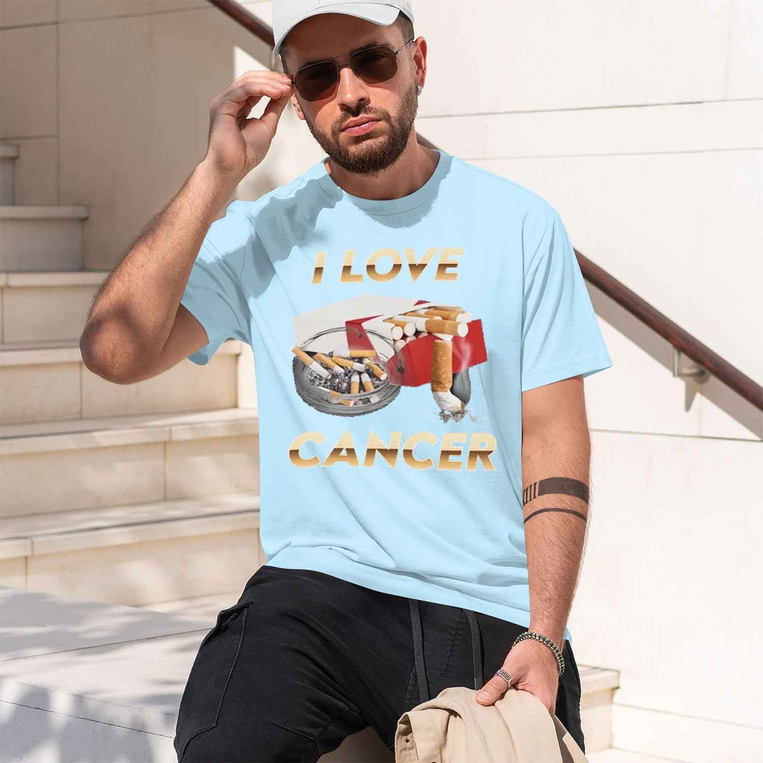 I Love Cancer T-shirt Women's  - огляд і ціна Street Fashion China Models
