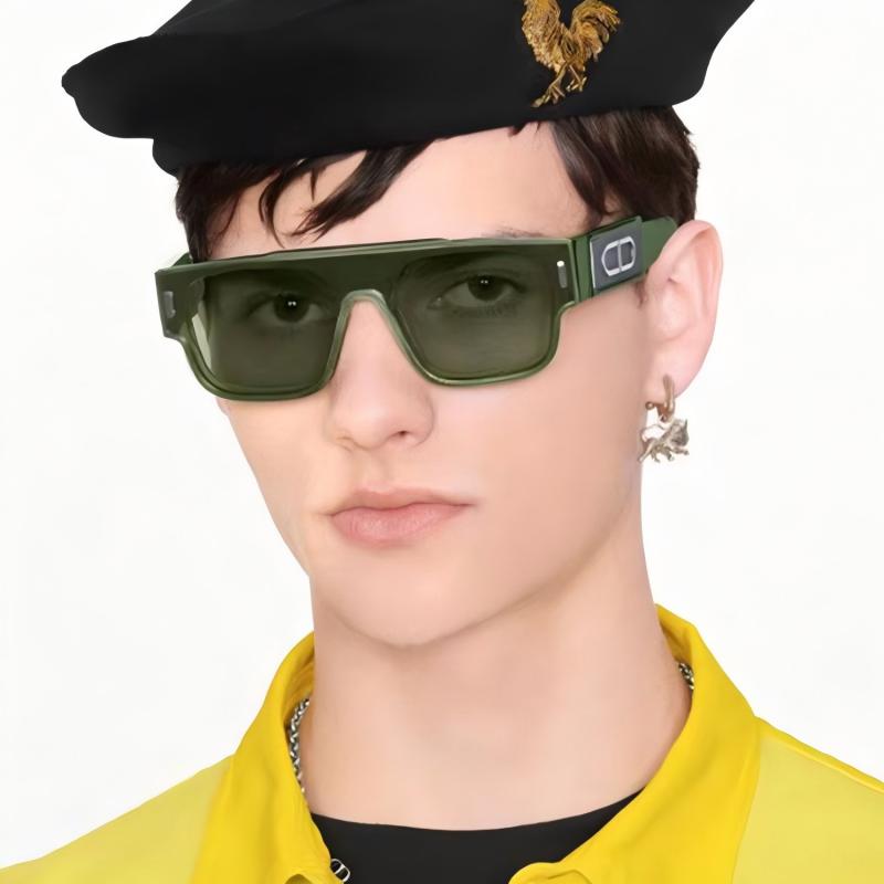 Trendy Green Square Frame Sung - огляд і ціна Street Fashion China Models