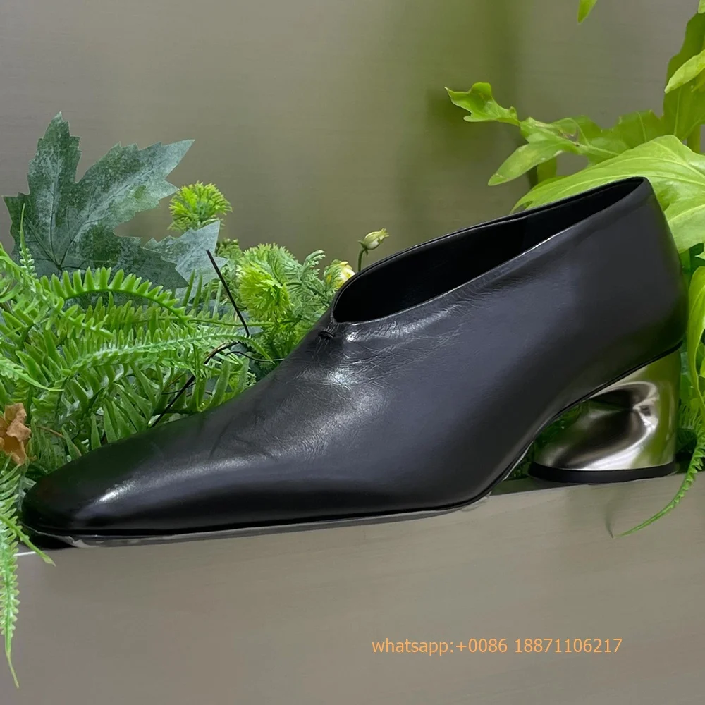 Genuine Leather Weird Heel Wom - огляд і ціна Street Fashion Rome 2025