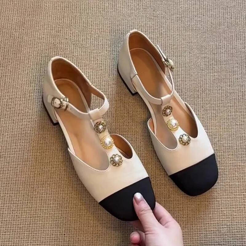 Women Square Toe Heeled Sandal - огляд і ціна Street Fashion Trends