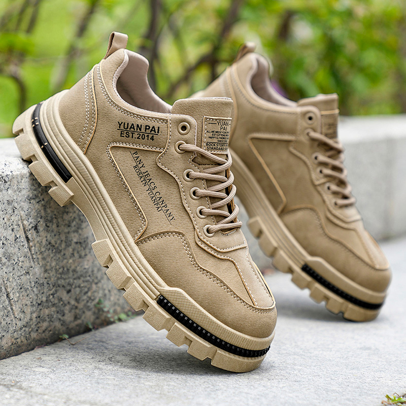 Men's Thick Sole Work Boots No - огляд і ціна Street Fashion Walk