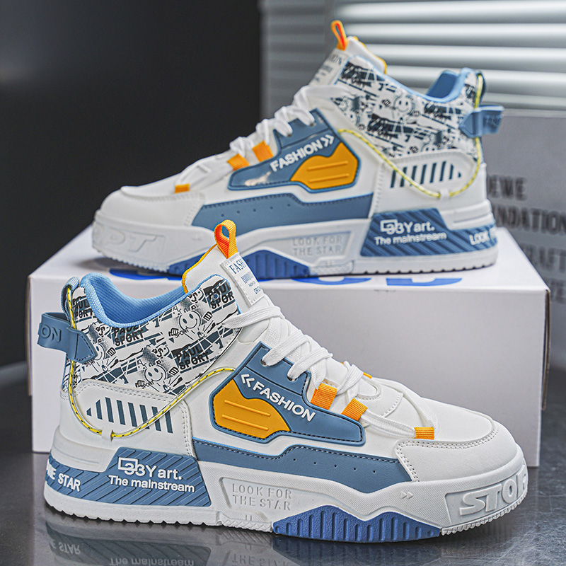Men's High Top Board Shoes Fas - огляд і ціна Street Fashion Walk