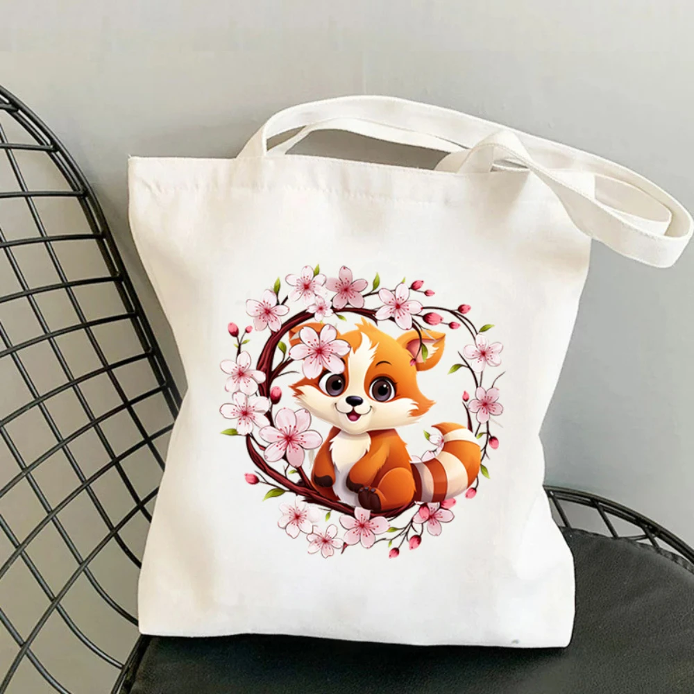 1pc Koala Cherry Blossom Print - огляд і ціна Tote Bag Canvas Print