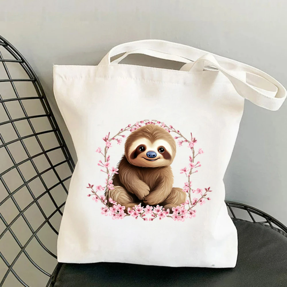 1pc Koala Cherry Blossom Print - огляд і ціна Tote Bag Canvas Print