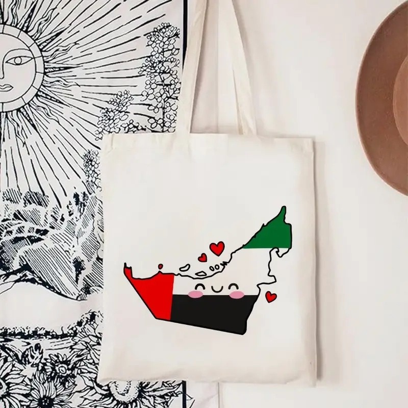 Cute Panda Print Canvas Tote B - огляд і ціна Tote Bag Canvas Print