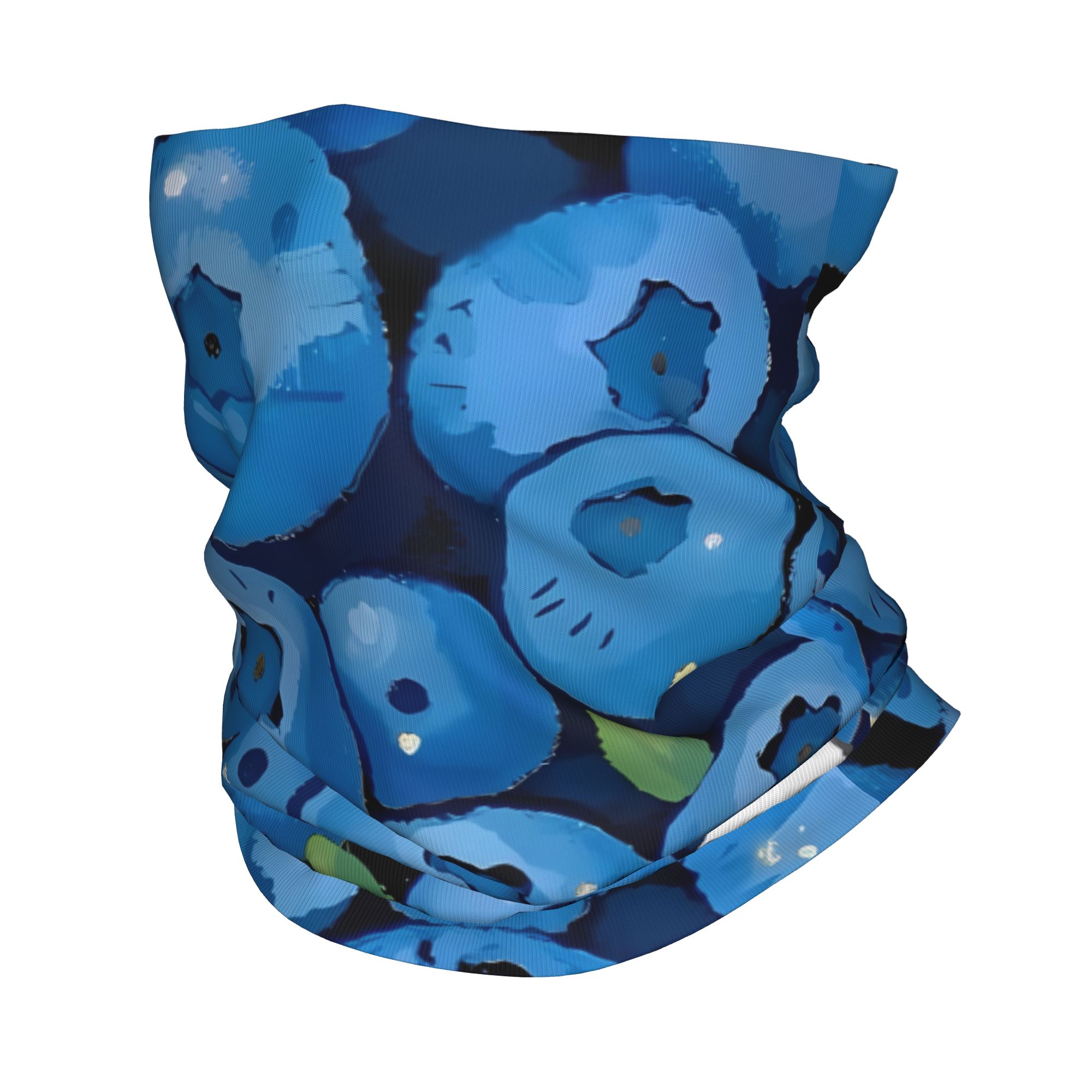 Fruit Print blueberry with whi - огляд і ціна Balaclava Face Mask