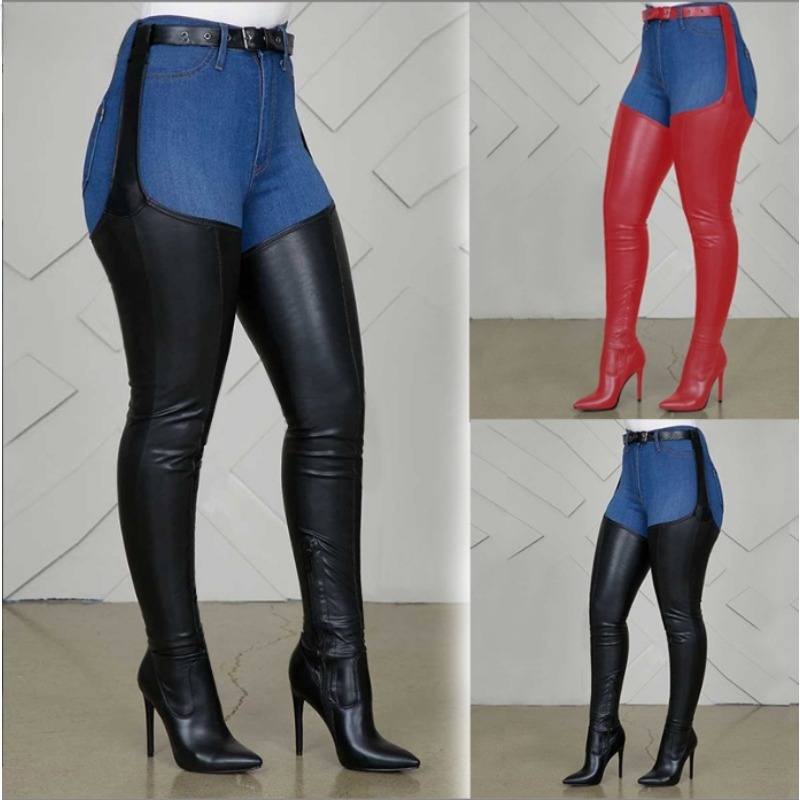 Black Thigh High Boots Big Siz - огляд і ціна Street Fashion Rome 2025
