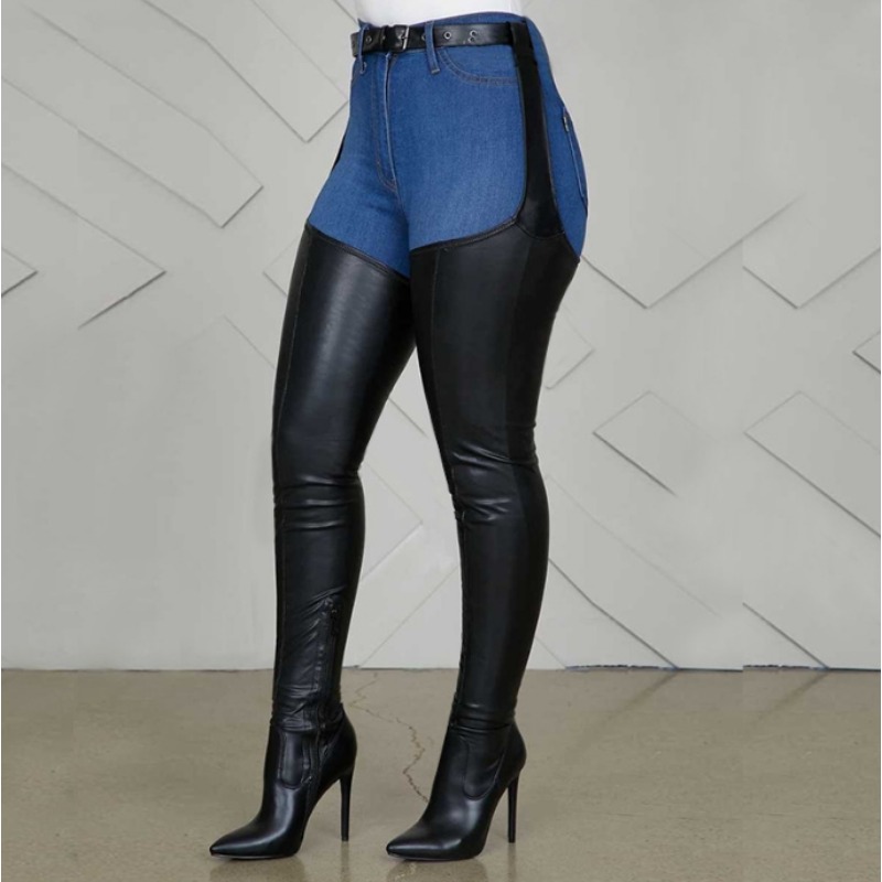 Black Thigh High Boots Big Siz - огляд і ціна Street Fashion Rome 2025
