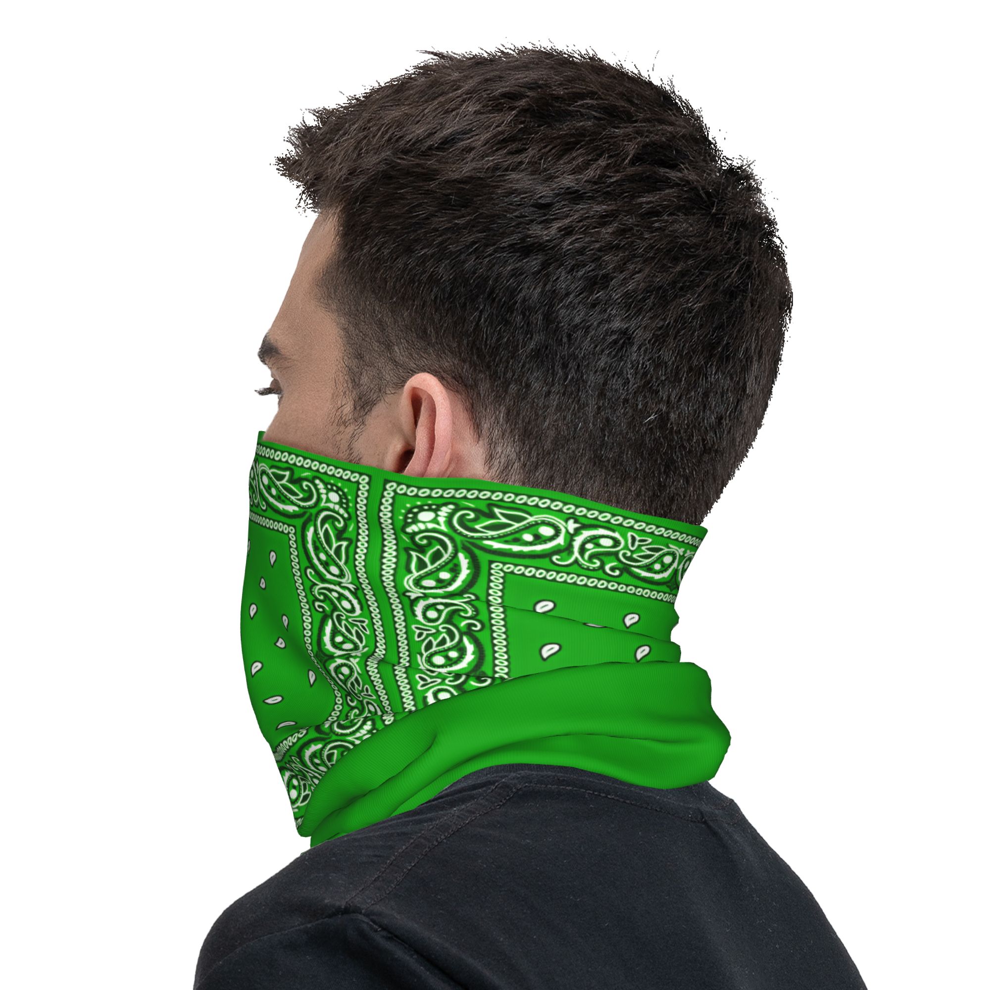 green Bandana  Cool Cycling Ma - огляд і ціна Balaclava Face Mask
